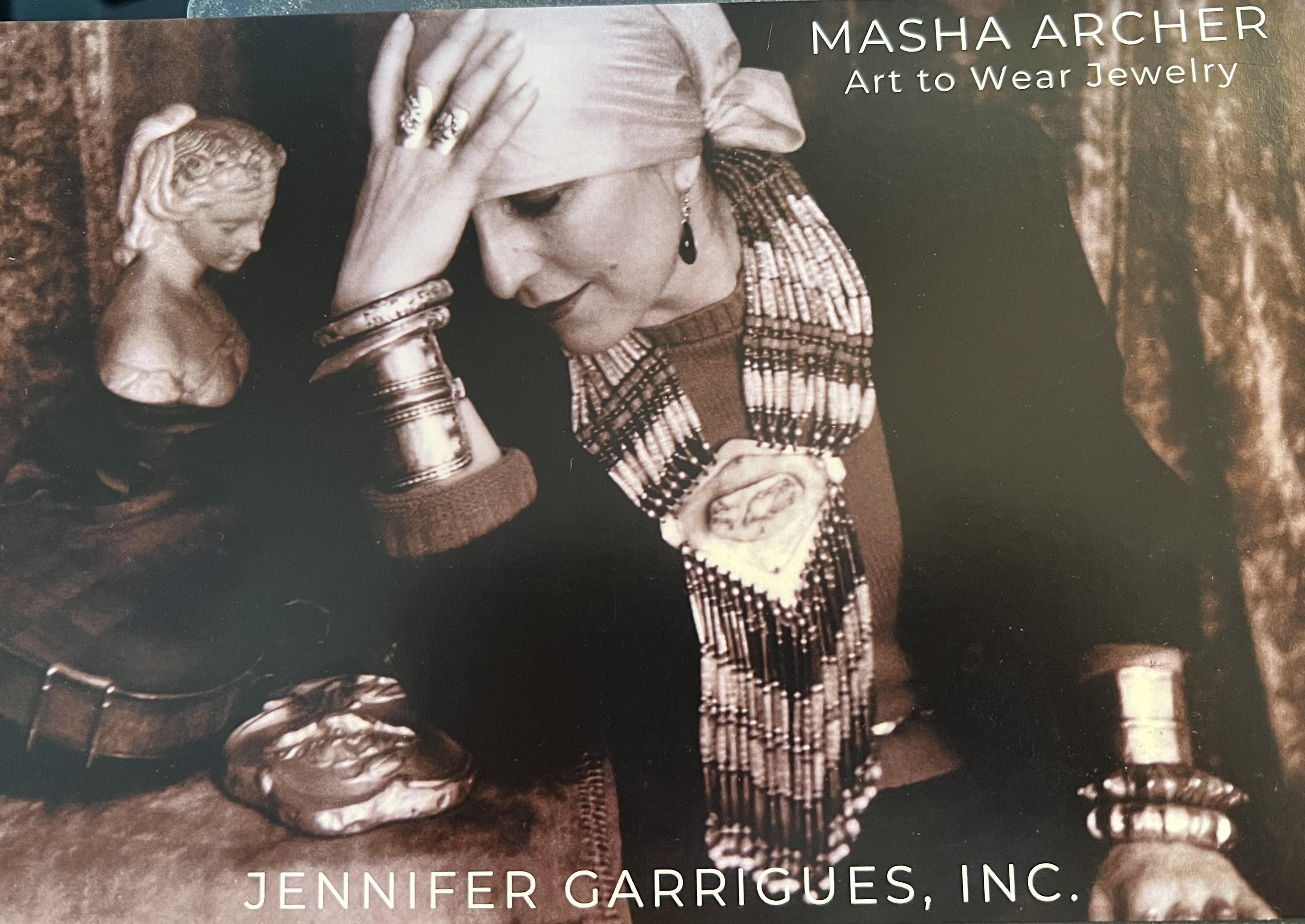 Event - MASHA ARCHER Art to Wear Jewelry