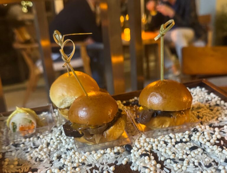 Culinary details from Morikami Art Week reception at Nobu Hotel Eden Roc Miami Beach